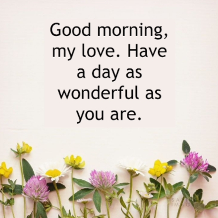 Romantic Good Day Messages for Her